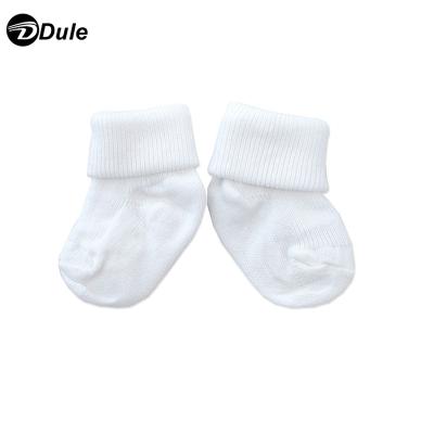 China Wholesale Viable Custom Design Toddler Kids 3d Organic Terry Socks Cute Newborn Infant Baby White Cotton Socks For Boy Girl for sale