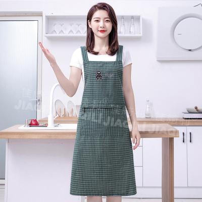 China Eco-friendly Waterproof Cheap cotton kitchen aprons Custom Made Cotton Comfortable Apron OEM Design Cotton Aprons for sale