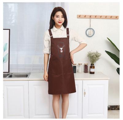 China Eco-friendly Waterproof PVC cheap waterproof restaurant kitchen cooking high quality apron with logo custom for sale