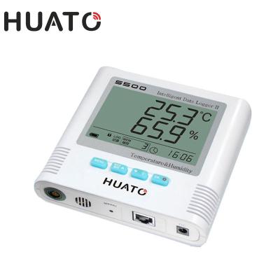 China Industrial Tcp Temperature Sensor IP Temperature Humidity Data Logger for sale