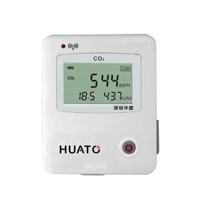 China Carbon Dioxide CO2 Temperature Humidity Data Logger Recorder with USB Port HUATO S653 S653 for sale