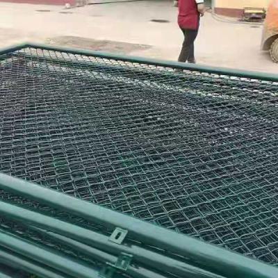 China Easily Assembled Used Privacy Slats For Steel PVC Coated Chain Link Fence Rolls 6ft Post Galvanized Line for sale