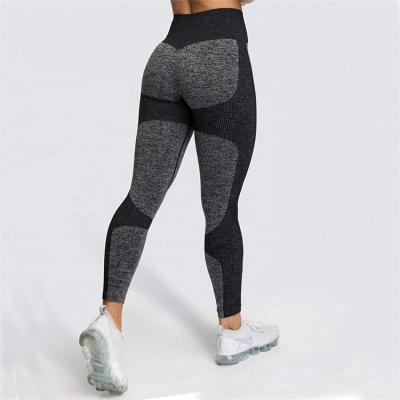 China Factory Wholesale Breathable Ftiness Leggings Stretch Yoga Breathable Seamless Leggings Workout Popular Gym Pants for sale