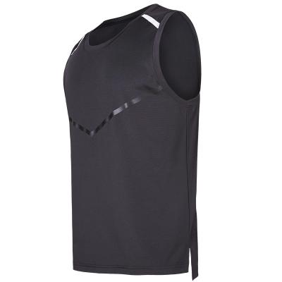 China Antibacterial Men's Compression Tank Top Baselayer Workout Cool Dry Sleeveless Athletic Sports Shirts for sale