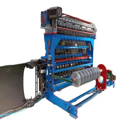 China Building Material Shops China Manufacture Quality Automatic Wire Galvanized Making Factory Fixed Knot Fence Machine for sale