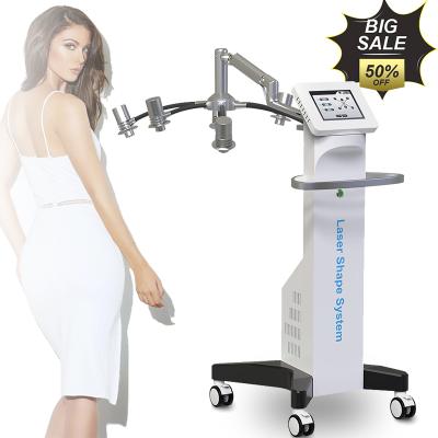 China Skin Tightening Beauty Machine 6D For Cellulite Removal Lipolaser Fast Slimming Professional Body Slimming Machine for sale