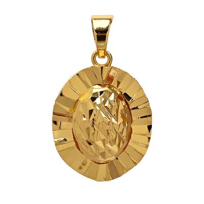 China IPG Technology Plating Lasts And Does Not Fade Wholesale Custom Chain Pendant 18k Gold Plated Jewelry Charm Pendant for sale