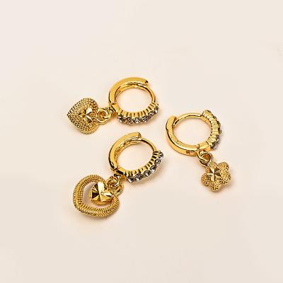 China Fashionable Wholesale Good Quality Korean Earrings Accessories Gold Plated Earrings Hook for sale