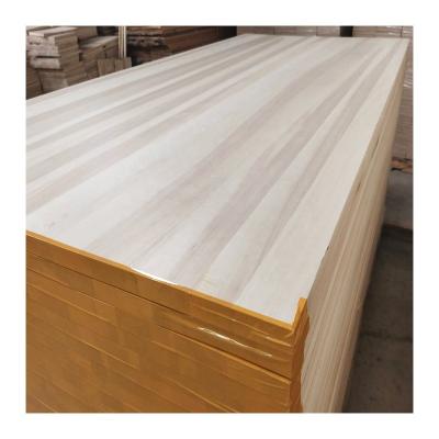 China Factory Outlet Modern Solid Wood Poplar Edge Glued Panels Wood Panel For Furniture for sale