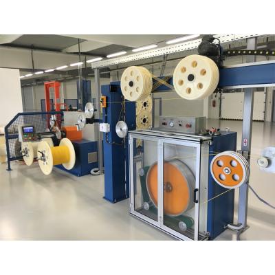 China Indoor Wire FTTH FTTX Fiber Optic Cable Production Line For 2 Single Core Fiber for sale