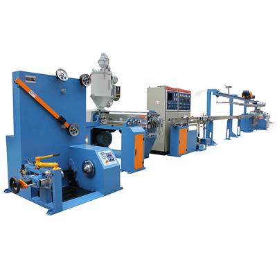 China SJ50x25 Plastic Wire Extrusion Line Suitable For Cable Material XLPE PVC PE LDPE XLPE 125 Degree XLPE 150 Degree for sale