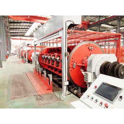 China Beaching High Speed ​​Rigid Type Armoring Machine For Cable Driven By Ground Shaft Or Independent Motor for sale