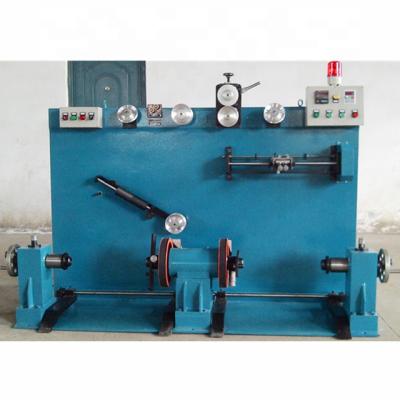 China Hot sale double-coil wire and cable winding rewinding line winding machine for sale