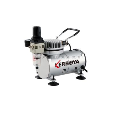 China KY-20C Portable Air Compressor Oil Free Airbrush Compressor For Air Sander for sale