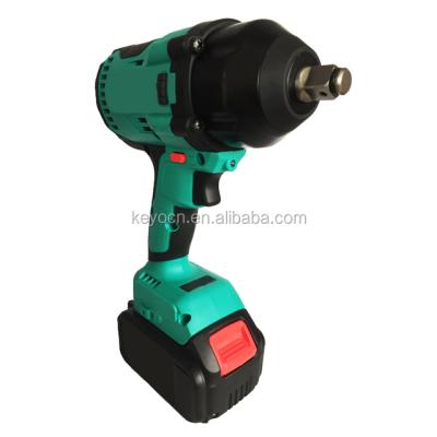 China Lithium Motor Auto Rechargeable Portable Electric Brushless Impact Wrench with 1 Battery KY9800 for sale