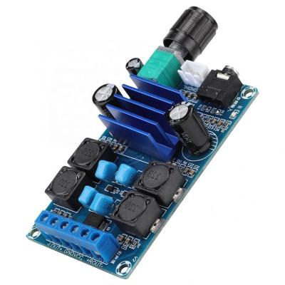 China ABS XH-M589 TPA3116D2 50W+50W Class D Dual Channel Stereo Amp High Power Digital Audio Amplifier Board 5V 12V 24V for sale