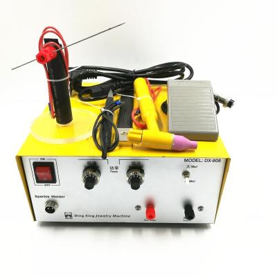 China Construction worksÂ   DX-808 80A Handheld Spot Welding Pulse Spot Welder Welding Machine for sale