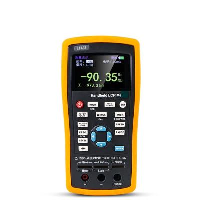 China ET431 Residual Voltage Digital Bridge Meter High Accuracy Capacitance Inductance Resistance Meter Multifunction ET431 for sale