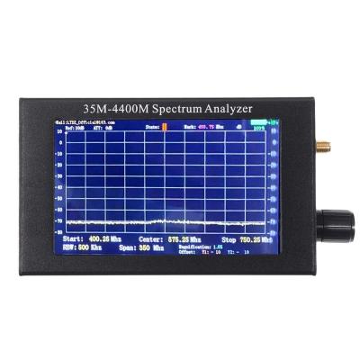 China Spectrum Analyzer 35M-4400MHZ Handheld Signal Generator Spectrum Analyzer with 4.3in Display 145mm*70mm*30mm for sale