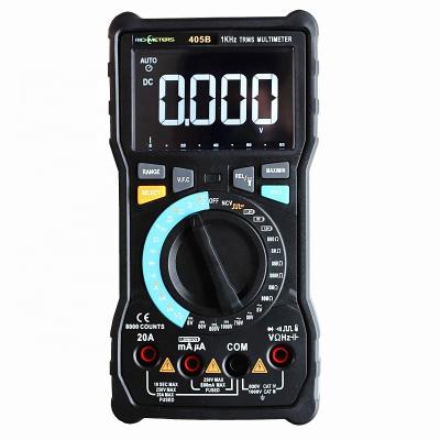 China RM405B 20A Digital Multimeter 8000 Counts NCV AC/DC Voltage Ohm Auto-ranging Current Temperature RM405B for sale