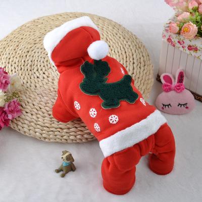 China Sustainable New Fashion Dog Clothes Good Quality Red Dog Clothes New Year Dog Clothes for sale