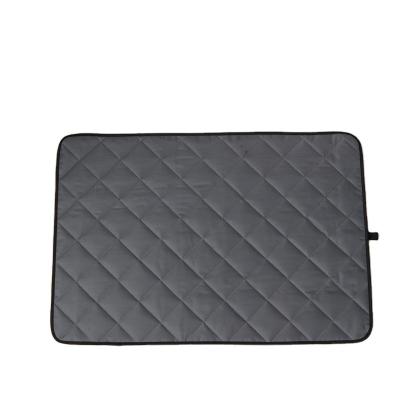 China Wholesale Car Large Dog Sleeping Kennel Mat Hand Wash Summer Bite Dog Food Mat Non-Slip Heavy Duty Waterproof Pet Mat for sale