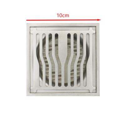 China 100mm Large Bathroom Floor Drain Displacement Anti-Odor Toilet Modern Floor Drain for sale