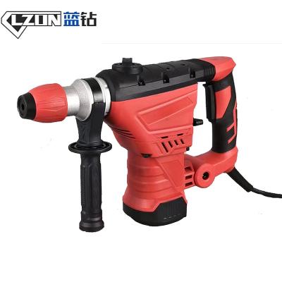 China Copper SDS Plus Rotary Hammer Drill 1500W 3 Functions Including 5PCS Chisels 32A for sale