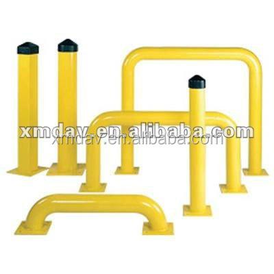 China Yellow Security Bollard Security Post Barrier Steel Bollard Bollard For Customer Design for sale