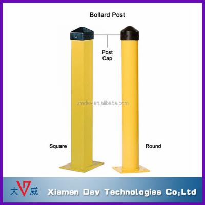 China Steel Pipe Security Bollard With Removable Cap For Customer Design for sale