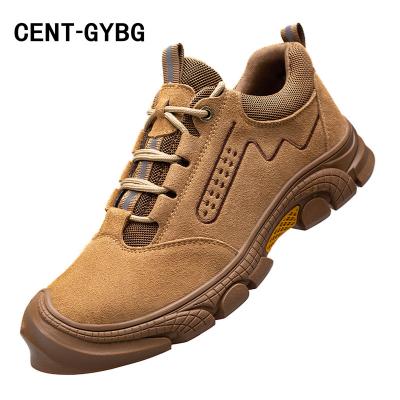 China Breathable Men's Mountaineering Safe High Top Non Slip Steel Toe Anti Sting Rejects Anti Slip Safety Increasing Shoes for sale