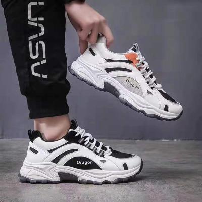 China 2021 Trend Fashion Design Outdoor Men Sport Shoes Mesh Shoes Casual Cheap Price Branded Shoes for sale