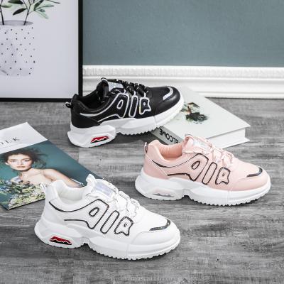 China 2020 Fashion Trend Women's Chunky Shoes Sneakers Wholesale Bulk Women's Casual Shoes Cheap Price Newest Design Women's Sports Shoes For Ladies for sale