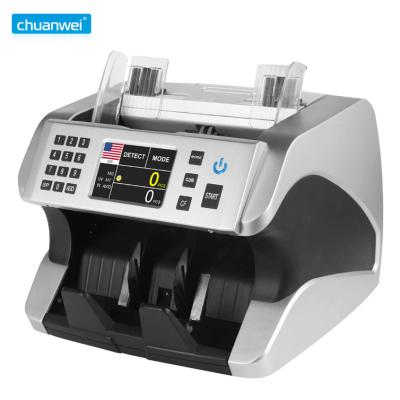 China Exhibición ULTRAVIOLETA 1000pcs/Min de Bill Counting Money Counter Machines AL-185 MG TFT del dólar en venta