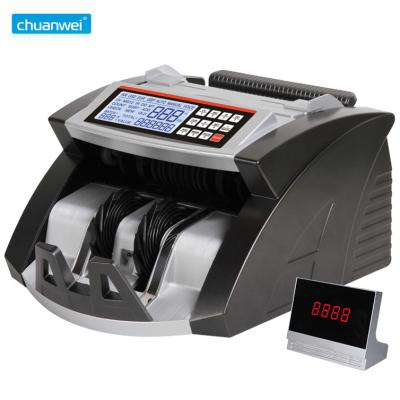 China LCD USD Bill Money Counter Machines 1000PCS/MIN IR With Counterfeit Detection RoHS for sale