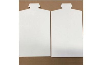 China 300gsm White Cardboard White Corrugated Cardboard 300um for sale