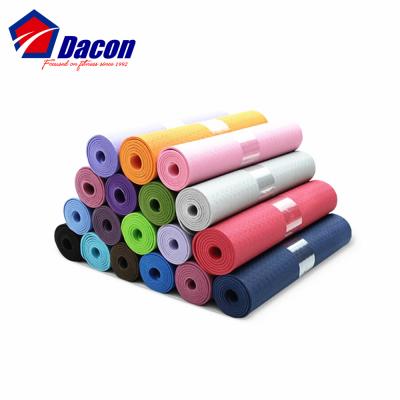 China OEM PVC /TPE Eco-Friendly Non-Slip Custom Yoga Mat for sale