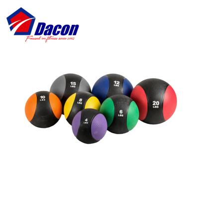 China Bodybuilding Deluxe Rubber Medicine Ball Set For Crosfit Training for sale