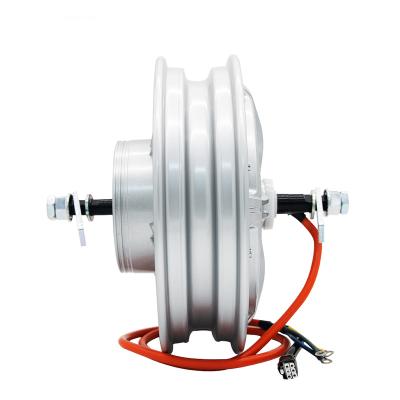 China Waterproof IP67 10inch 50km/h speed drum brake hub motor for electric scooter and electric motorcycle for sale