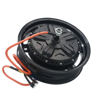 China IP67 Waterproof Wholesale 14 Inch 72V 40H DC 1800W Disc Brake Hub Motor For Electric Scooter Sale for sale