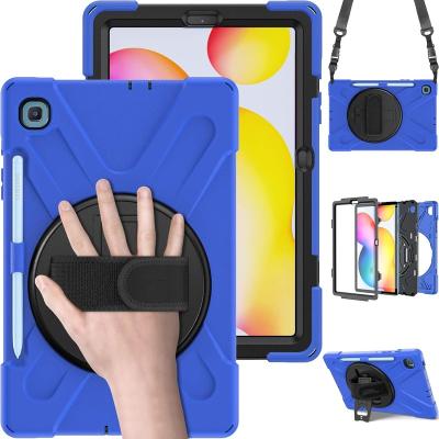 China Shockproof Shemax Tablet Case for Galaxy Tab S9+ Silicone Shockproof Self-stand Protective Case Cover with Pen Holder for Galaxy Tab S8+ S9 for sale