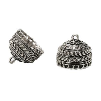 China 2021 New Style Hot Selling German Silver Plated Retro Ethnic Party Earring Accessories For Handmade DIY for sale