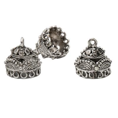 China Popular Bohemia Style INS Alloy Metal Indian Jhumki Jhumka Earrings Accessories For Fancy Custom for sale