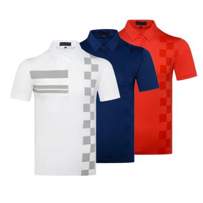 China 2021 Summer New QUICK DRY Golf Jersey Men's Short Sleeve Can Be Leisure Customized Outdoor Polo Shirt for sale