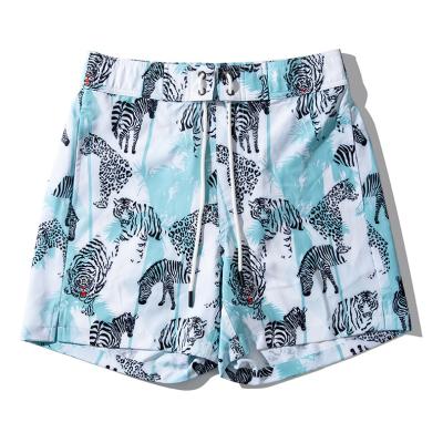 China 2020 Summer Breathable Men Beach Surfing Boardshorts Swimming Shorts Drawstring Quick Dry Sports Loose Customized Wholesales for sale