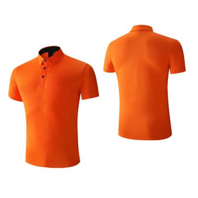 China 100% Anti-Wrinkle Polyester Polo Shirts Wholesale Apparel Golf Shirts For Men for sale