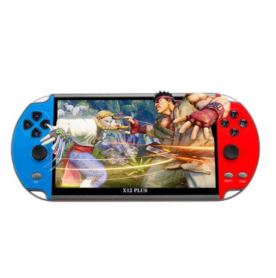 China Game Playing X12 Plus Handheld Game Console 7 Bit 128 Inch Retro Gamer Handheld Video Game For Psp Games for sale