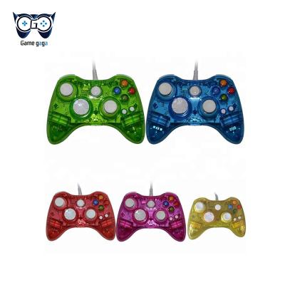 China Multicolor Game Games Plastic Material Joystick Wired Controller For Xbox One for sale