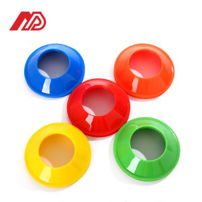 China Eco-friendly Factory produced football soccer training equipment Plastic Sports Marker Agility Disc Cones for sale