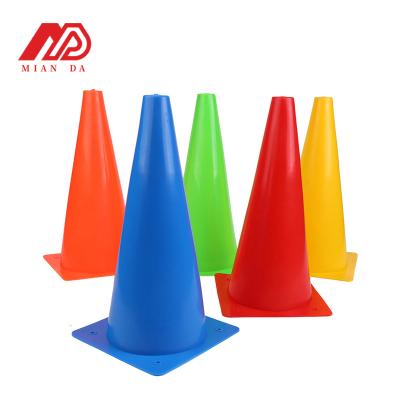 China Eco-friendly Factory sale 11 inch height soccer cones PE material 28cm agility cones for agility training for sale